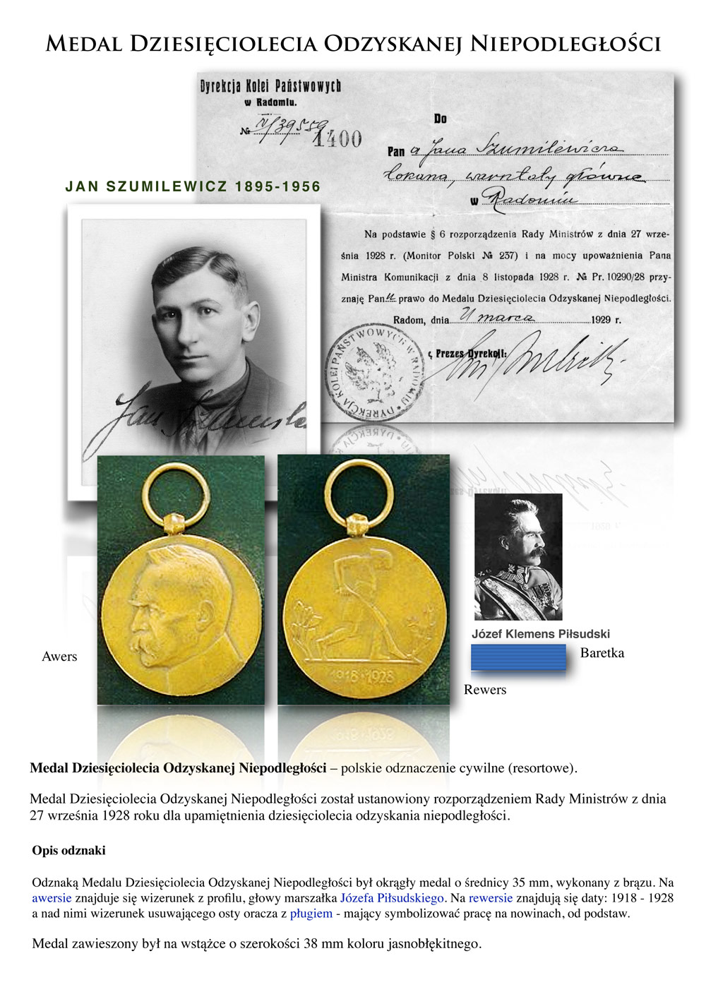 1929medal janka szumilewiczaCOM