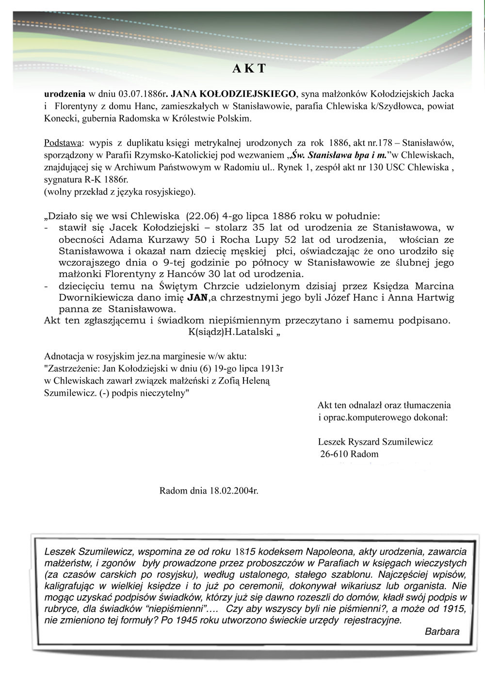 ALBUM RODOWY 113a zcom01