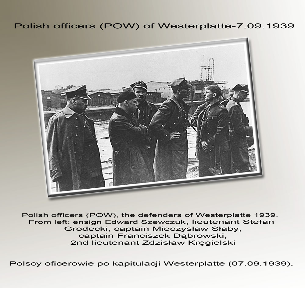 Polscy oficerowie po kapitulacji Westerplatte com